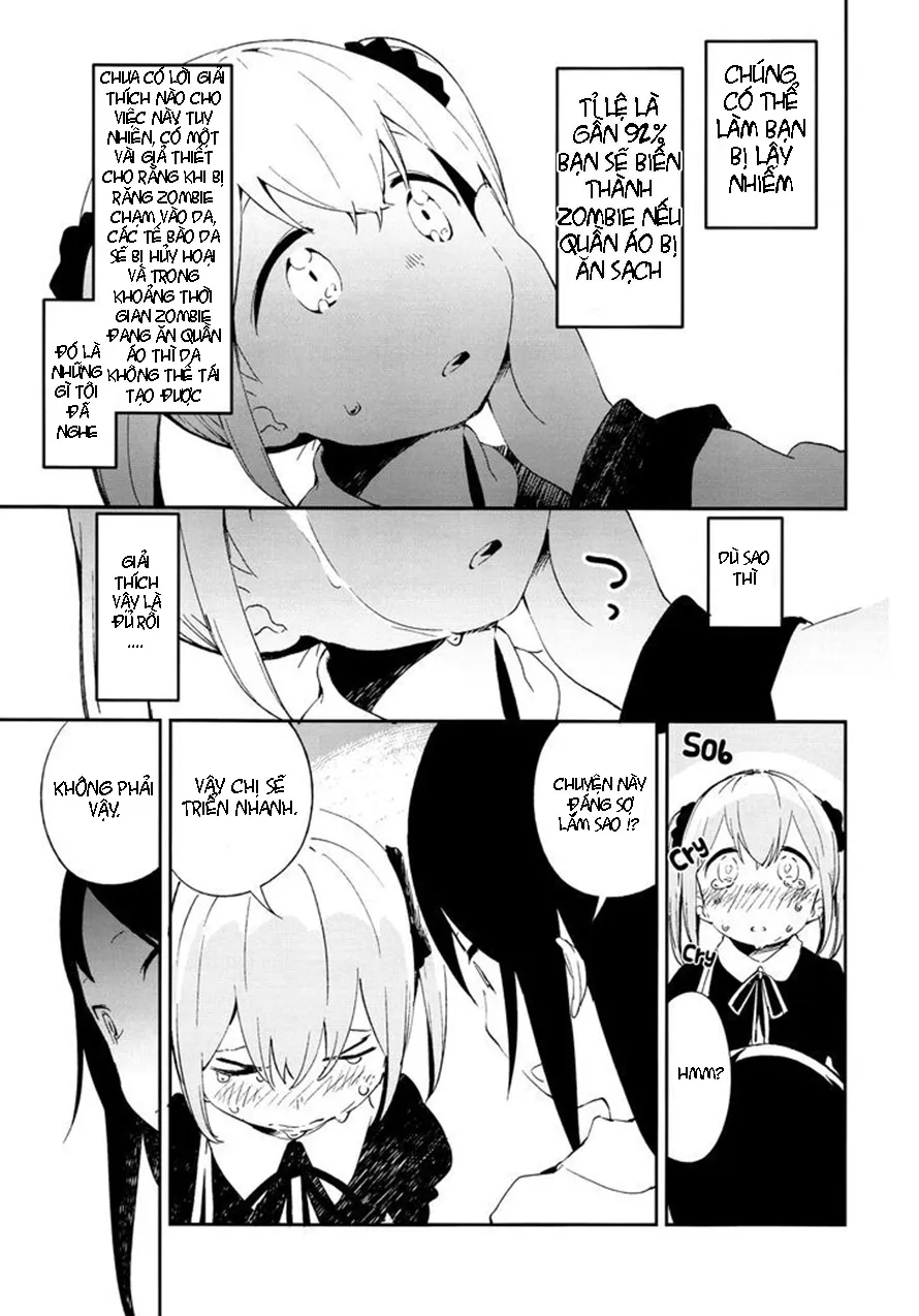HentaiVN.net - Ảnh 8 - Tuyển tập Yuri Oneshot - Chap 19: Clother Eating Girl