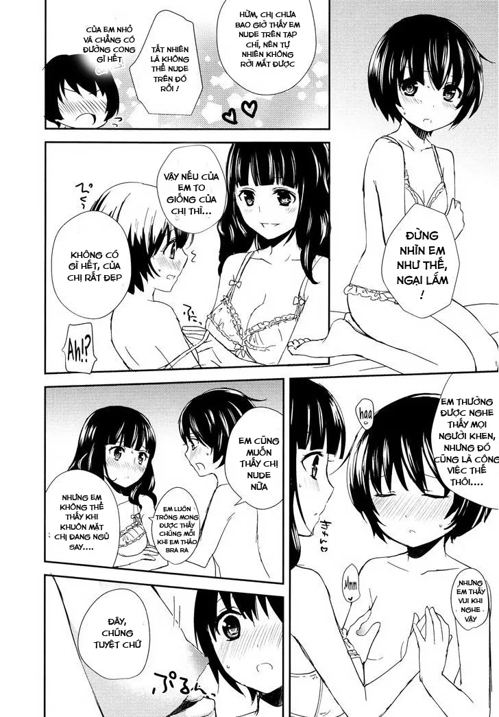 HentaiVN.net - Ảnh 16 - Tuyển tập Yuri Oneshot - Chap 21: Love Share