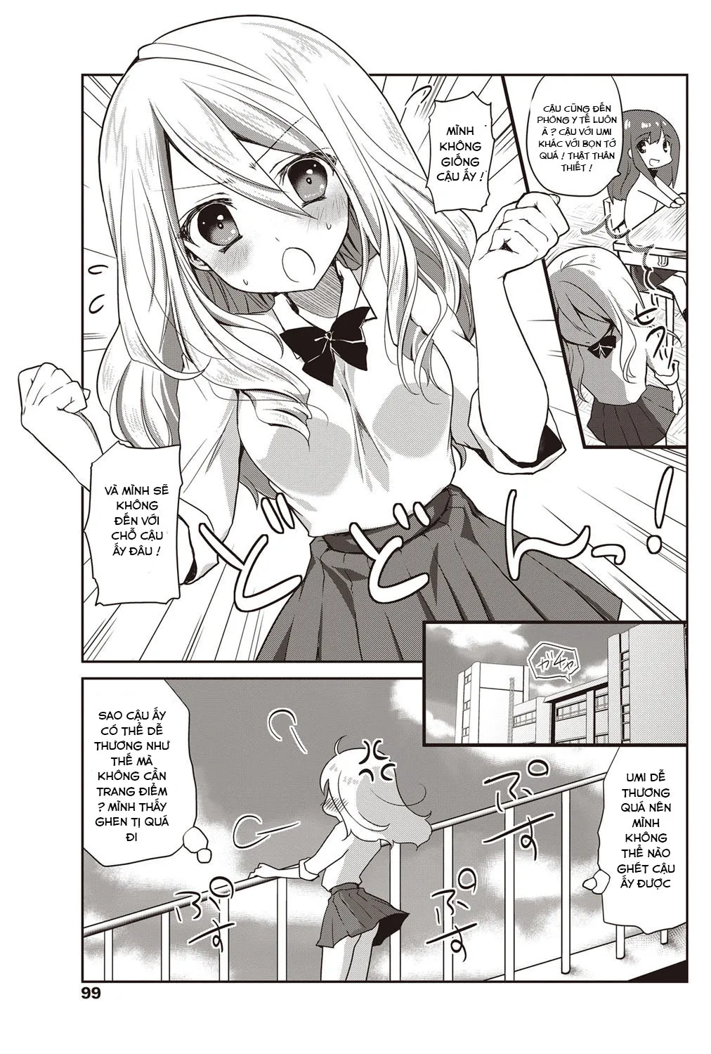 HentaiVN.net - Ảnh 6 - Tuyển tập Yuri Oneshot - Chap 23: Koishi No Rival
