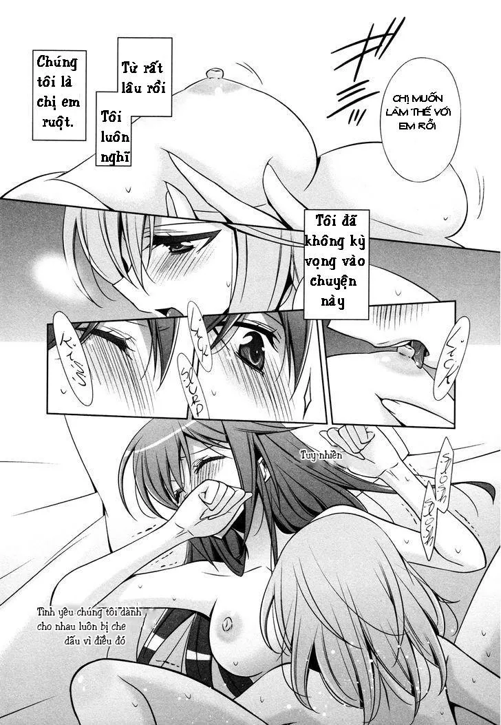 HentaiVN.net - Ảnh 16 - Tuyển tập Yuri Oneshot - Chap 25: Love You Imouto!
