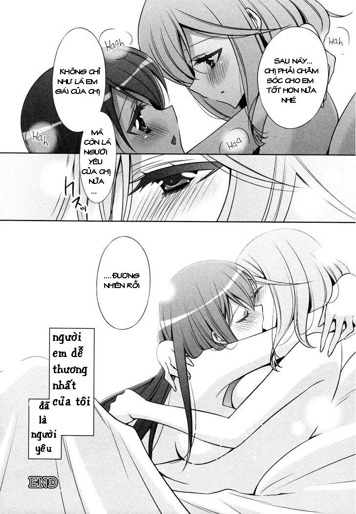 HentaiVN.net - Ảnh 20 - Tuyển tập Yuri Oneshot - Chap 25: Love You Imouto!