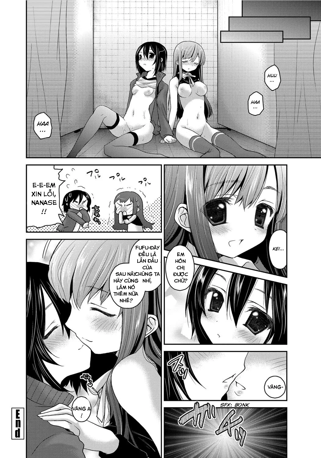 HentaiVN.net - Ảnh 22 - Tuyển tập Yuri Oneshot - Chap 28: Oshietekudasai