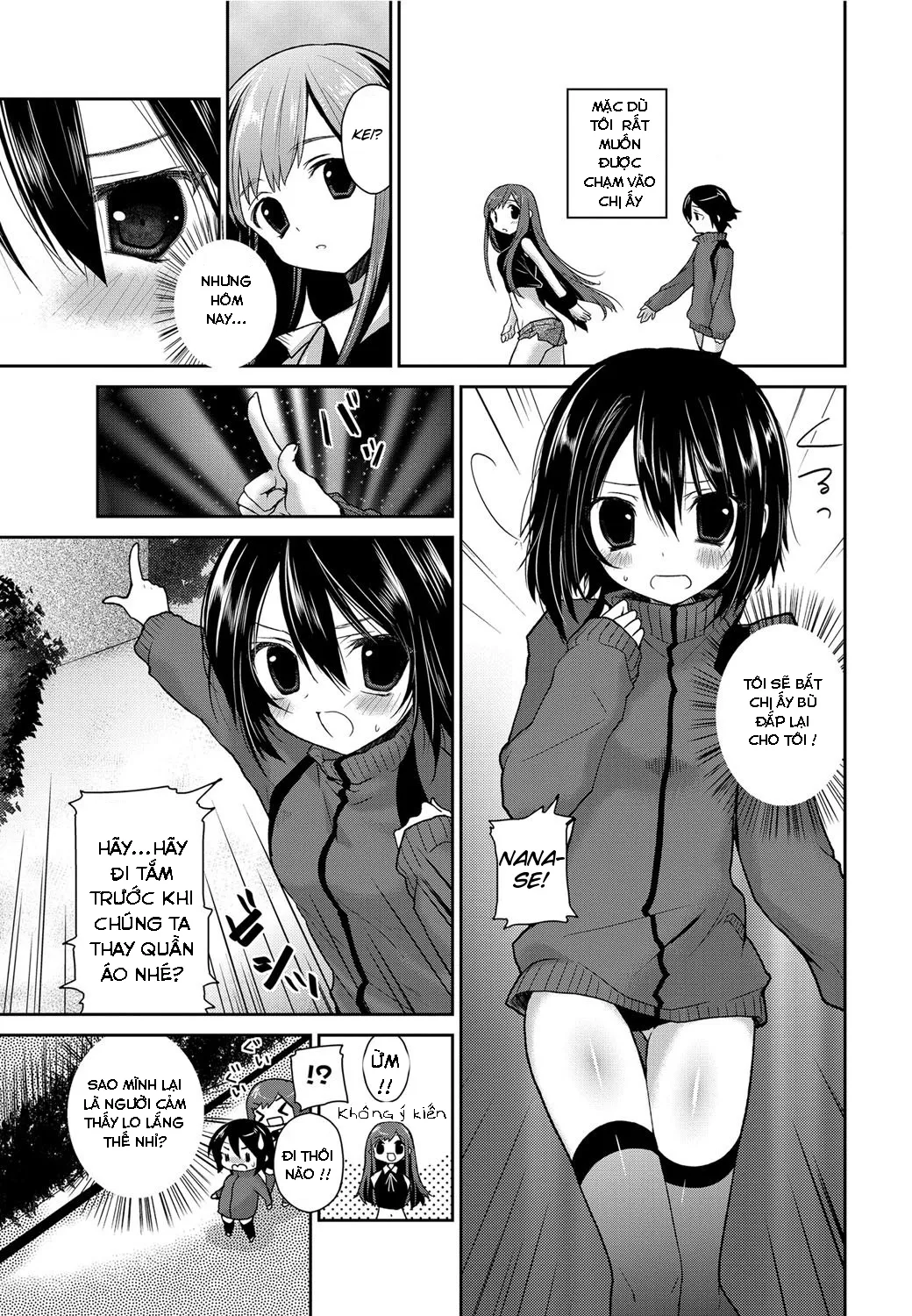 HentaiVN.net - Ảnh 5 - Tuyển tập Yuri Oneshot - Chap 28: Oshietekudasai