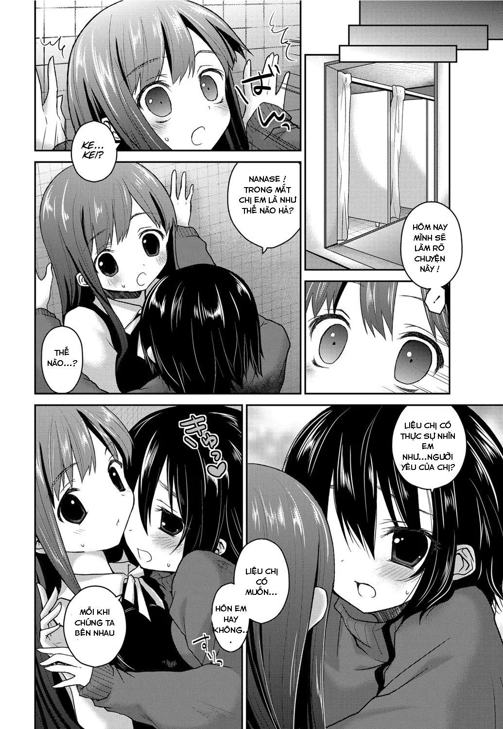 HentaiVN.net - Ảnh 6 - Tuyển tập Yuri Oneshot - Chap 28: Oshietekudasai