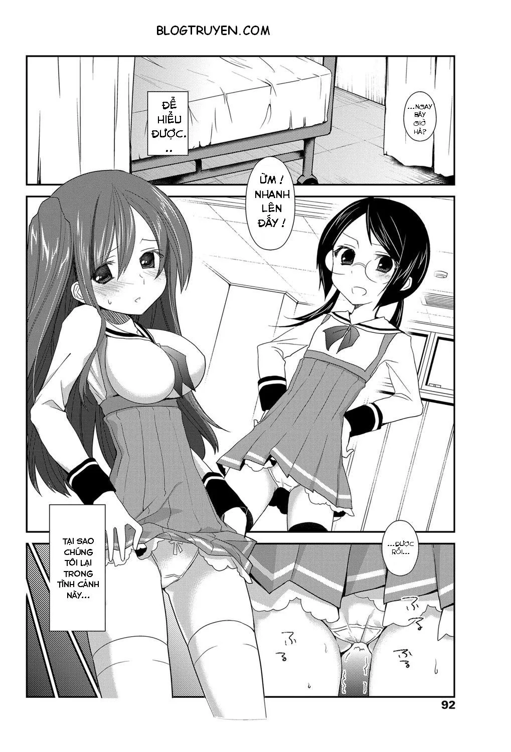 HentaiVN.net - Ảnh 4 - Tuyển tập Yuri Oneshot - Chap 29: Gyu To Shite Wanko