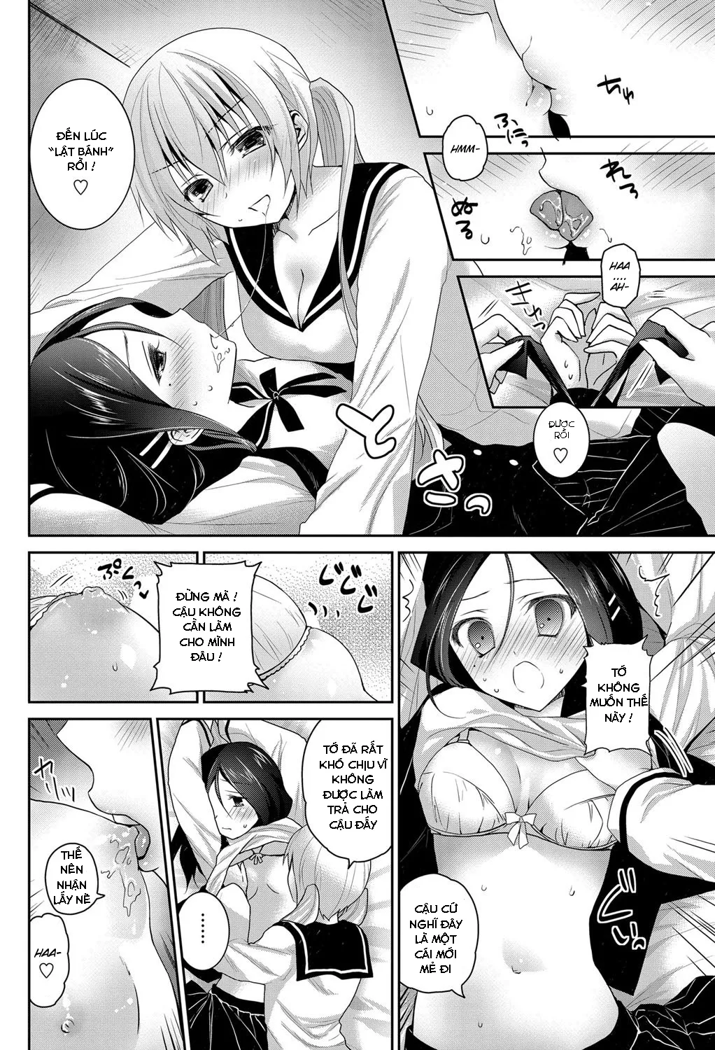 HentaiVN.net - Ảnh 9 - Tuyển tập Yuri Oneshot - Chap 30: Kirei Na Kanojo No Aishi Kata