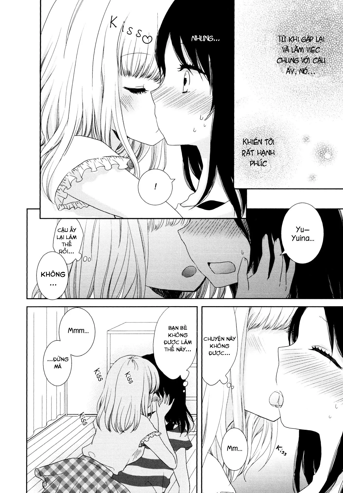 HentaiVN.net - Ảnh 5 - Tuyển tập Yuri Oneshot - Chap 32: From Tomorrow On No More Drinking