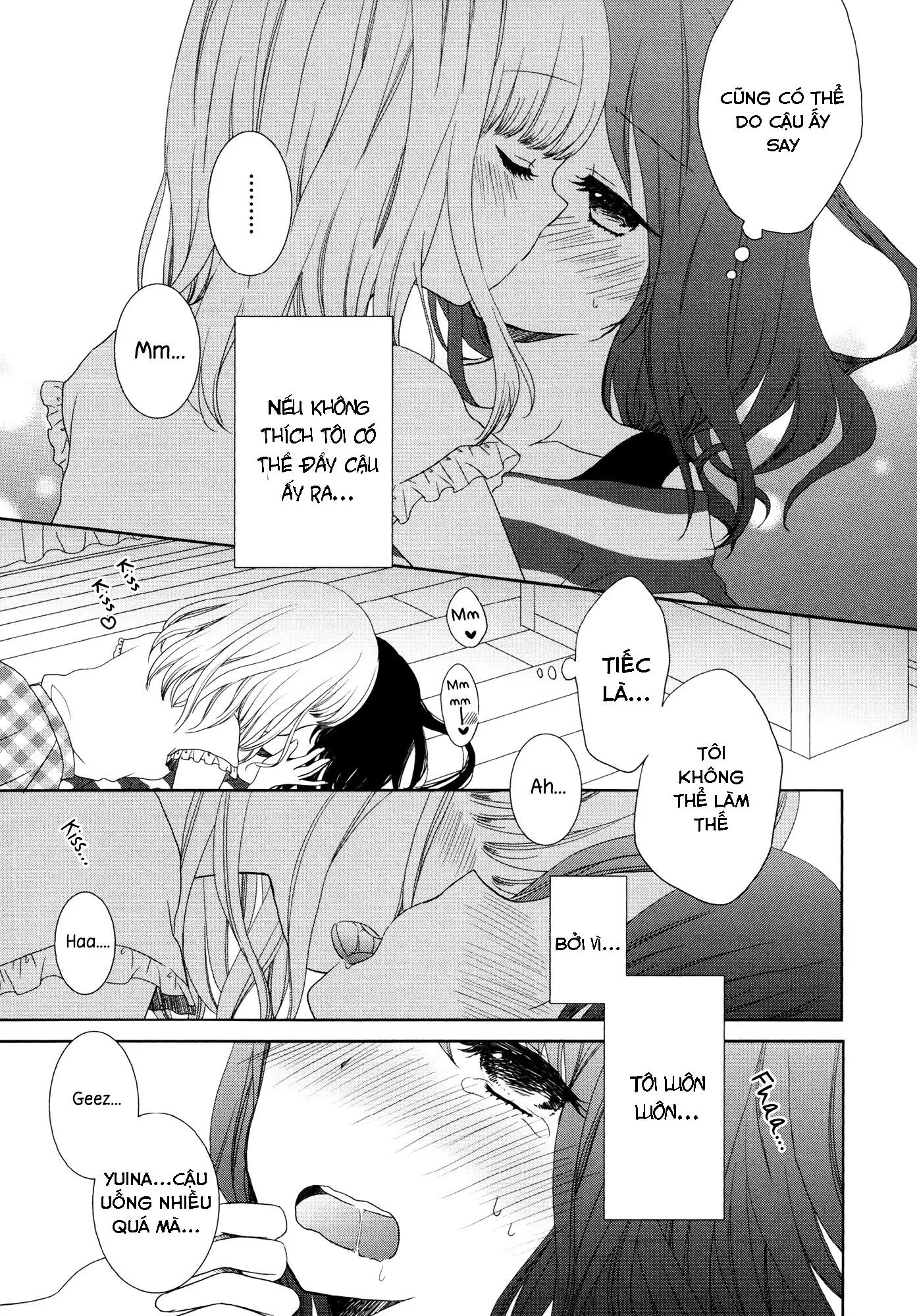 HentaiVN.net - Ảnh 6 - Tuyển tập Yuri Oneshot - Chap 32: From Tomorrow On No More Drinking