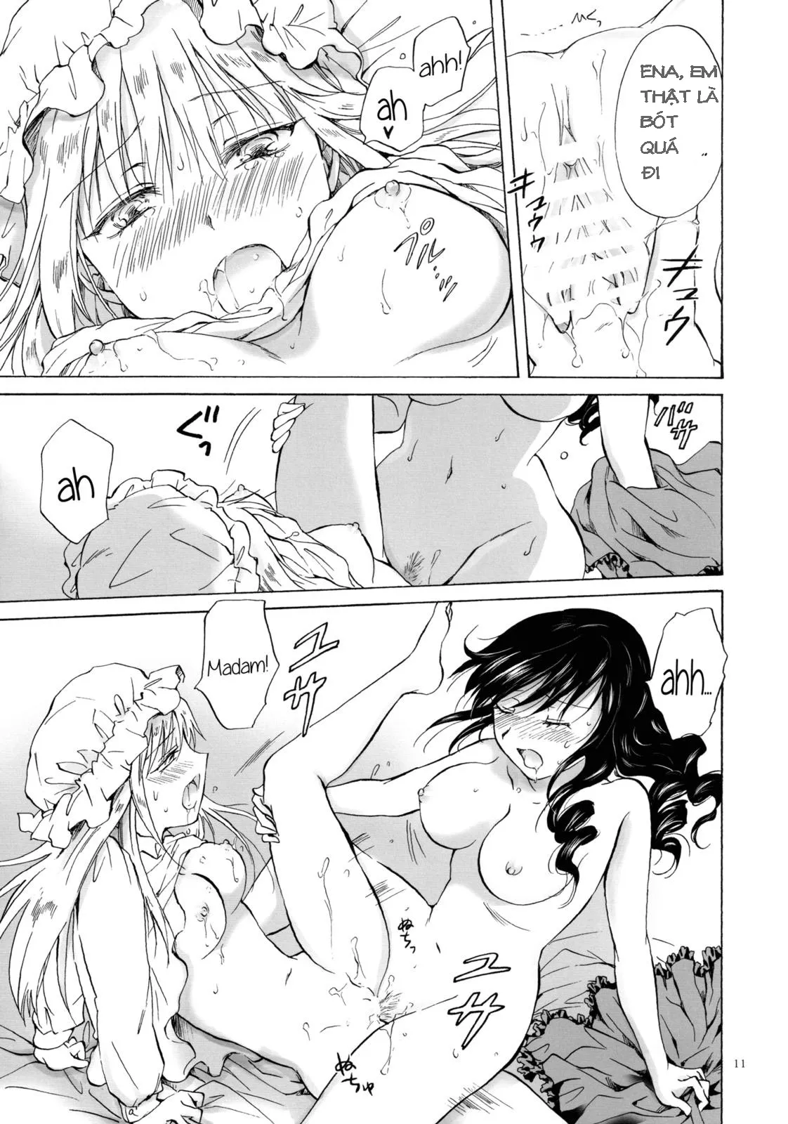 HentaiVN.net - Ảnh 10 - Tuyển tập Yuri Oneshot - Chap 34: Maiden And Master