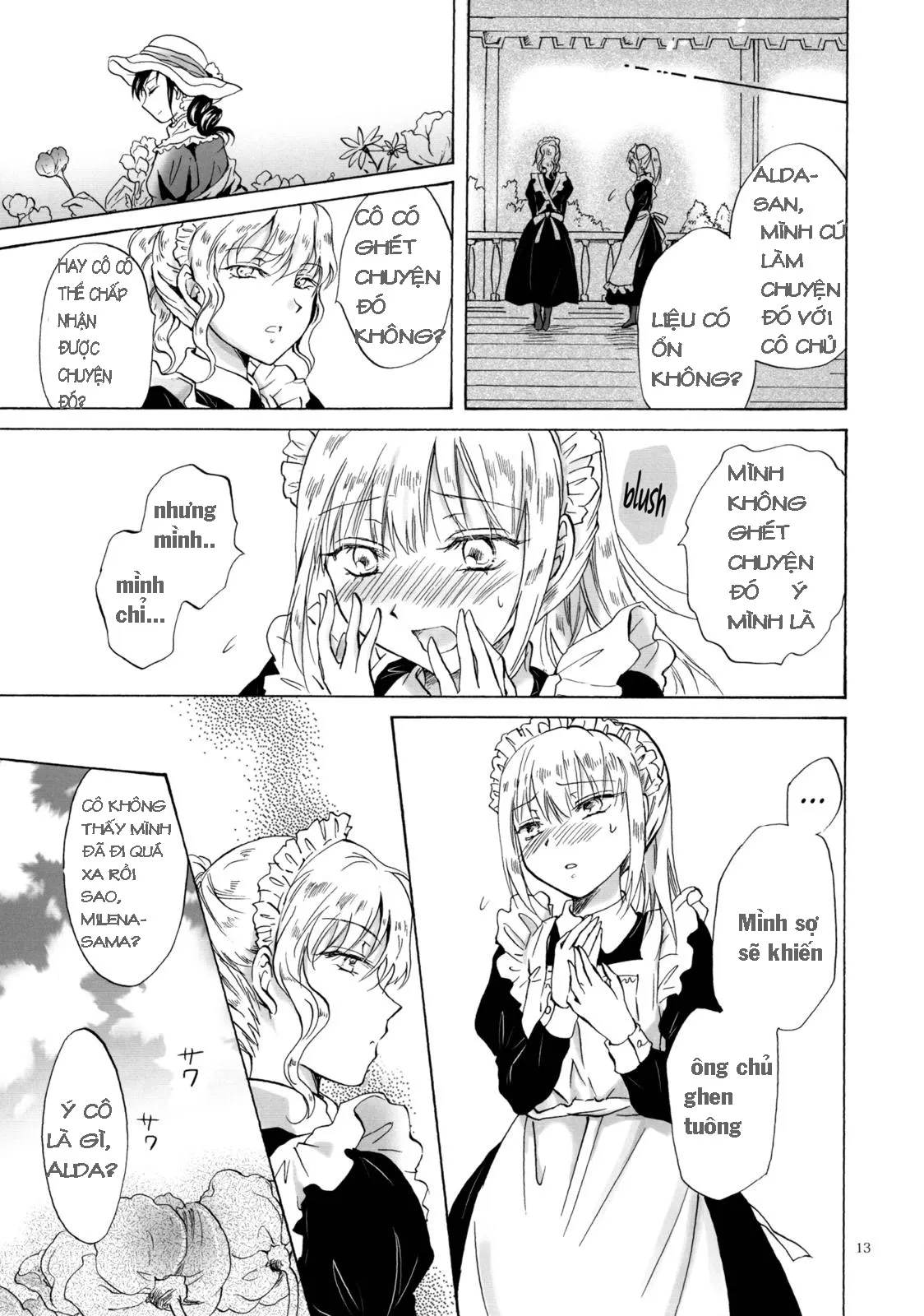 HentaiVN.net - Ảnh 12 - Tuyển tập Yuri Oneshot - Chap 34: Maiden And Master