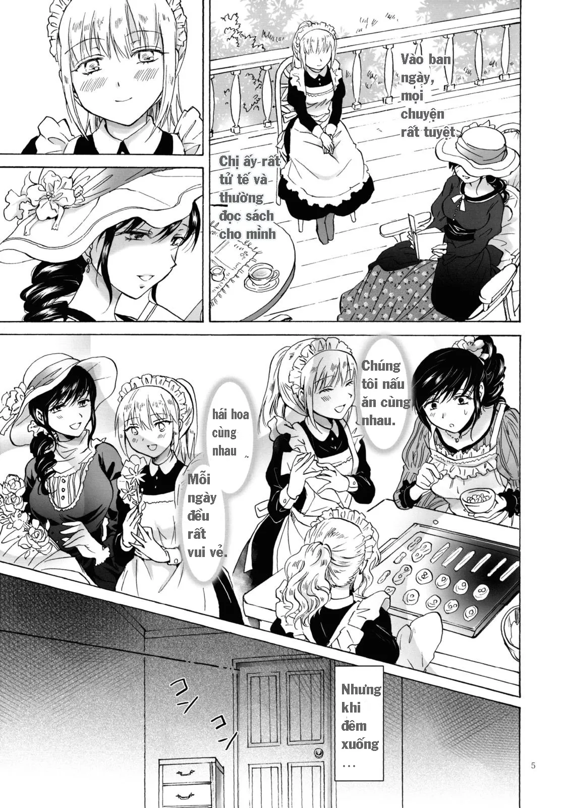 HentaiVN.net - Ảnh 4 - Tuyển tập Yuri Oneshot - Chap 34: Maiden And Master