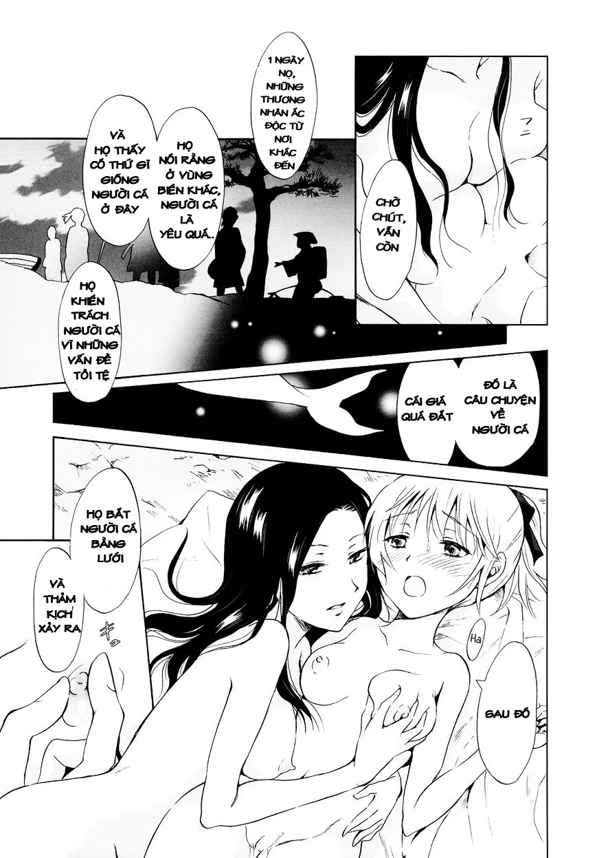 HentaiVN.net - Ảnh 57 - Tuyển tập Yuri Oneshot - Chap 38: Aiiro Ningyo (Special Gift From Trang Sally)