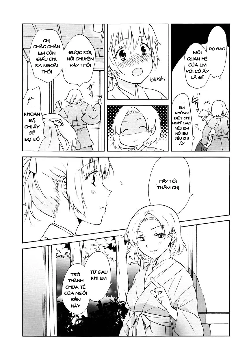 HentaiVN.net - Ảnh 92 - Tuyển tập Yuri Oneshot - Chap 38: Aiiro Ningyo (Special Gift From Trang Sally)