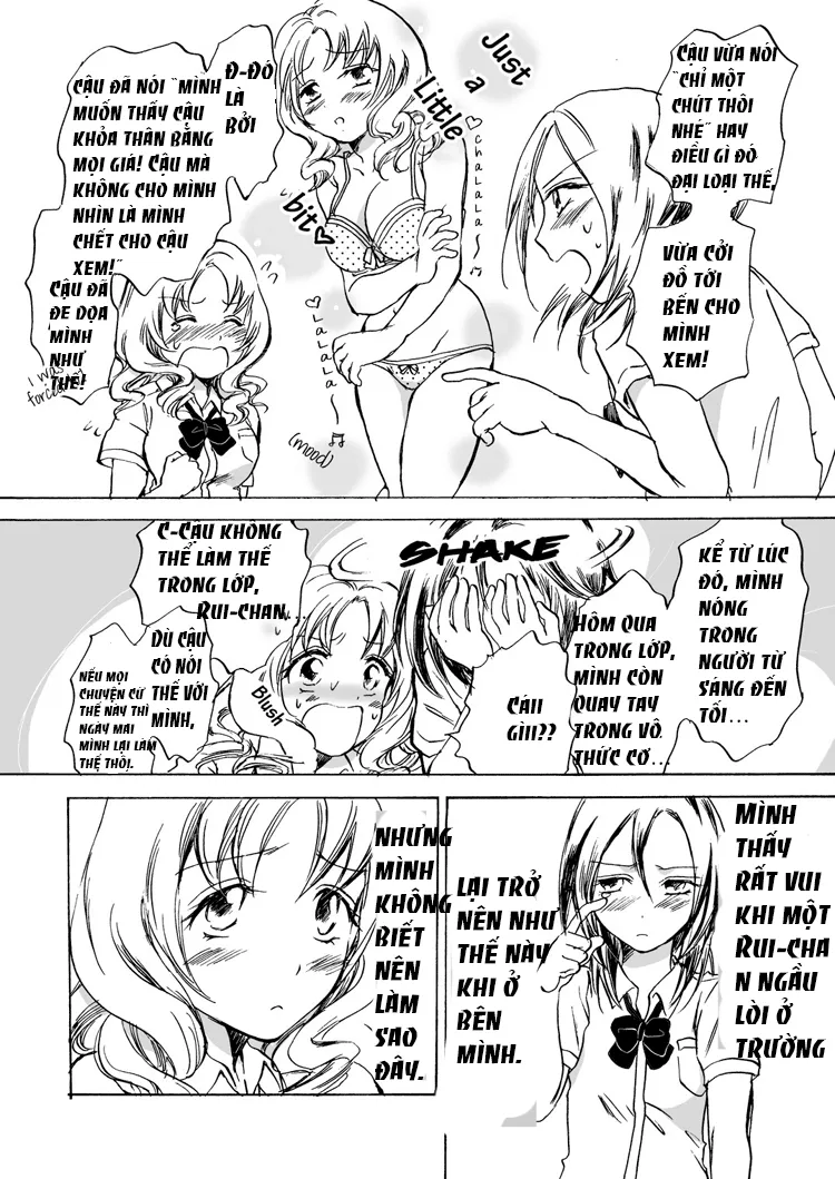 HentaiVN.net - Ảnh 4 - Tuyển tập Yuri Oneshot - Chap 41: Just A Little