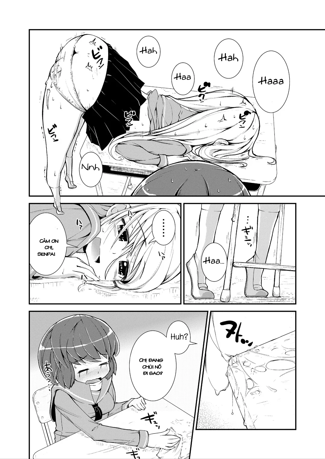 HentaiVN.net - Ảnh 36 - Tuyển tập Yuri Oneshot - Chap 43: Senpai To Soushuuhen