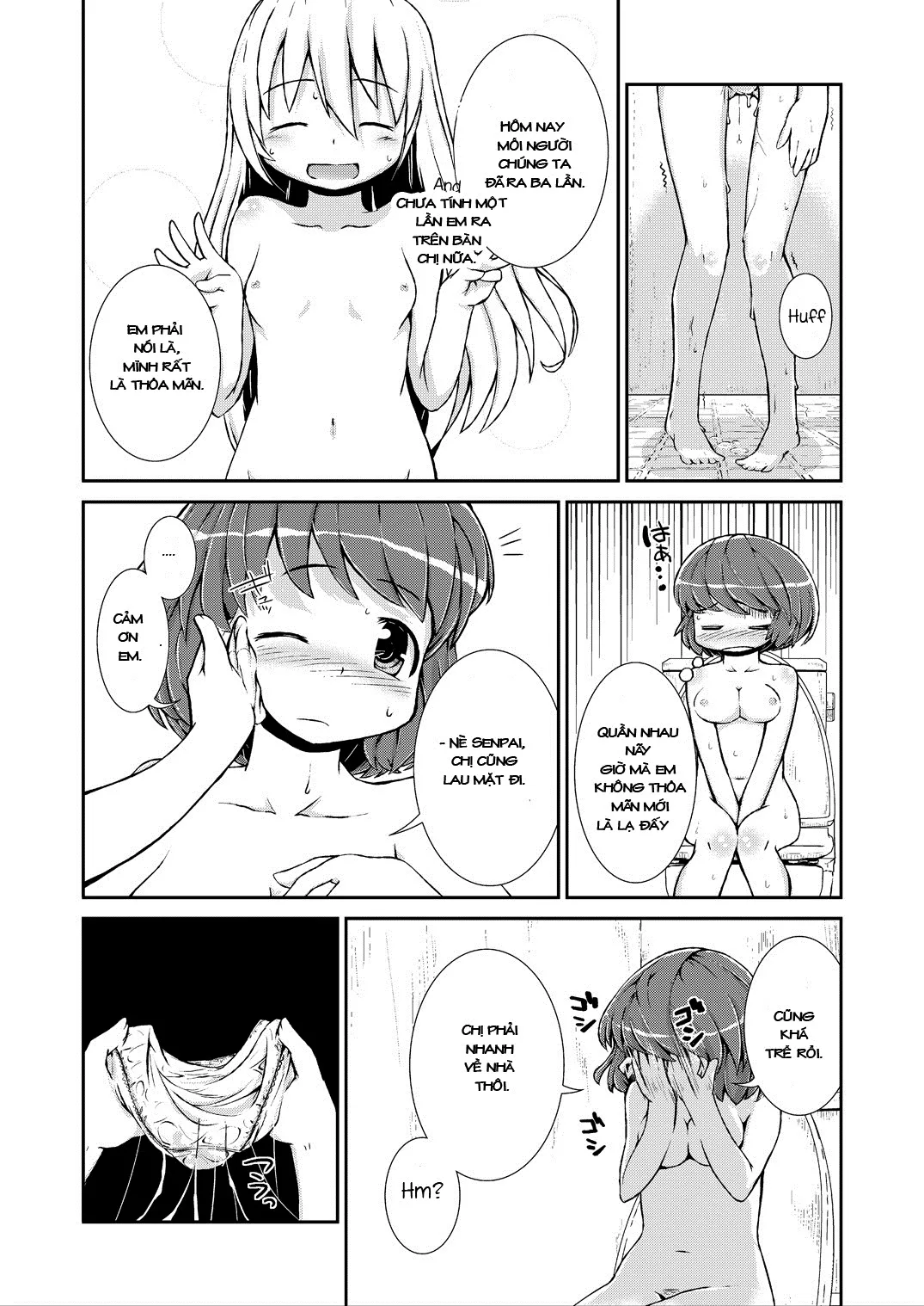 HentaiVN.net - Ảnh 50 - Tuyển tập Yuri Oneshot - Chap 43: Senpai To Soushuuhen