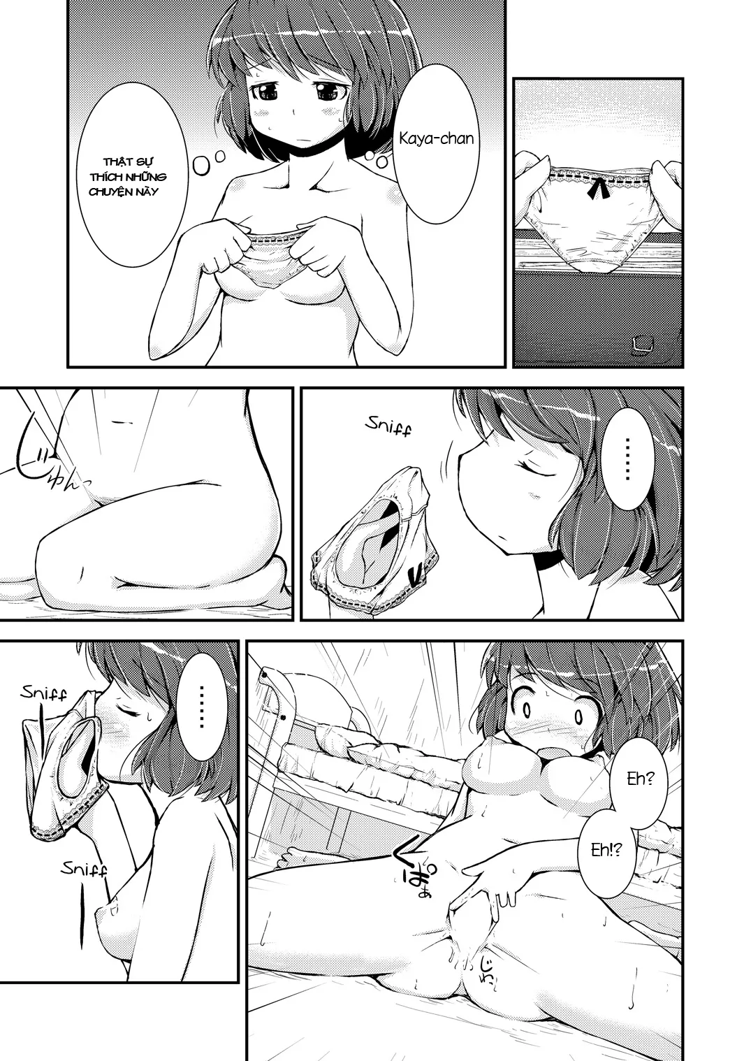 HentaiVN.net - Ảnh 63 - Tuyển tập Yuri Oneshot - Chap 43: Senpai To Soushuuhen