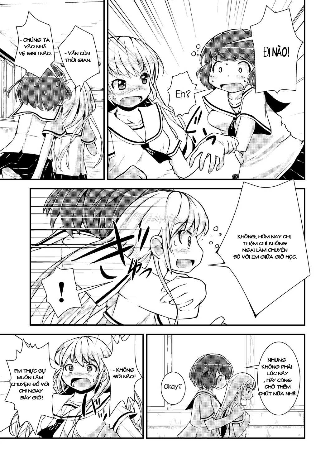 HentaiVN.net - Ảnh 69 - Tuyển tập Yuri Oneshot - Chap 43: Senpai To Soushuuhen