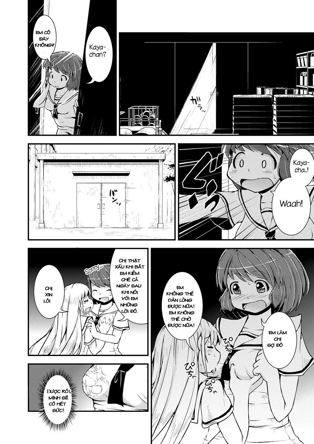 HentaiVN.net - Ảnh 72 - Tuyển tập Yuri Oneshot - Chap 43: Senpai To Soushuuhen