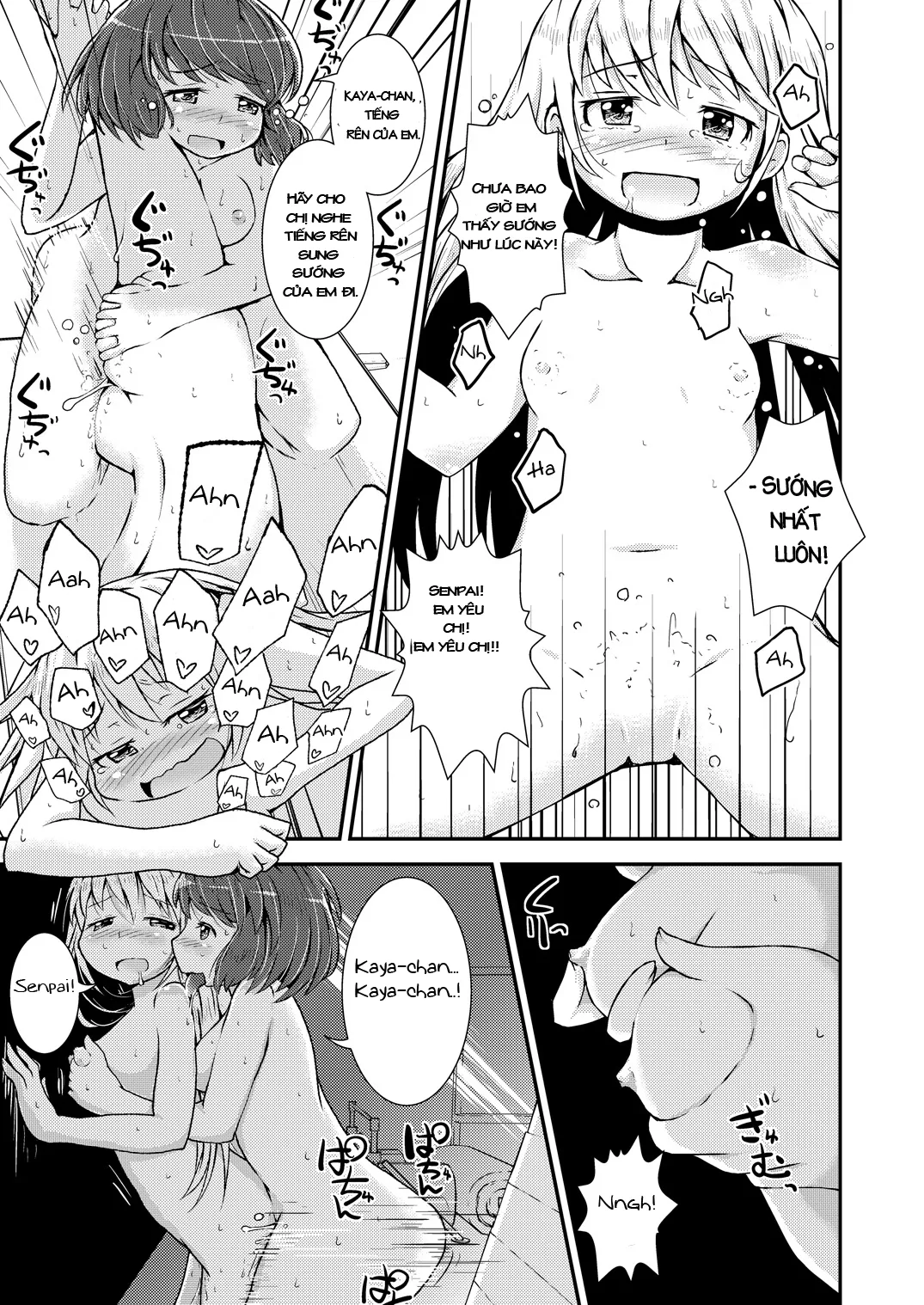 HentaiVN.net - Ảnh 77 - Tuyển tập Yuri Oneshot - Chap 43: Senpai To Soushuuhen