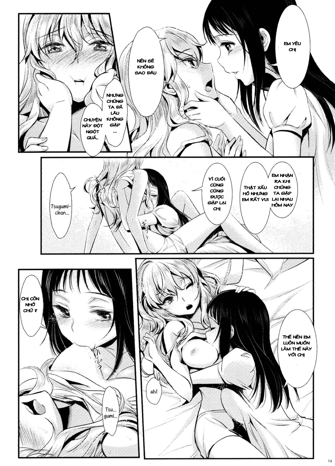HentaiVN.net - Ảnh 15 - Tuyển tập Yuri Oneshot - Chap 53: Their Our Feelings
