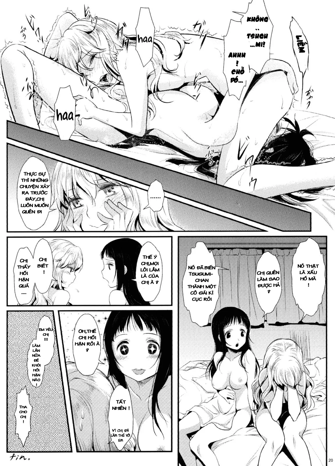 HentaiVN.net - Ảnh 21 - Tuyển tập Yuri Oneshot - Chap 53: Their Our Feelings