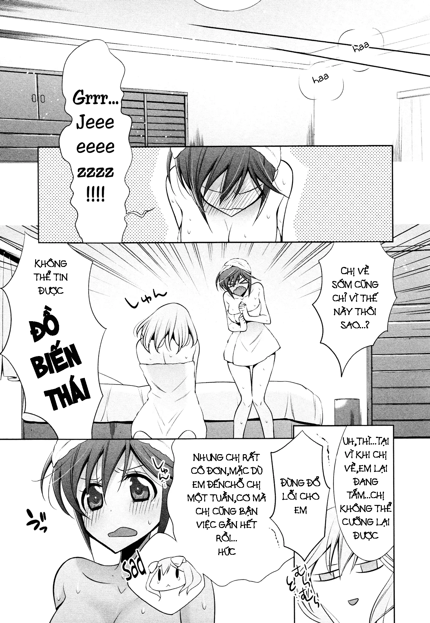 HentaiVN.net - Ảnh 10 - Tuyển tập Yuri Oneshot - Chap 61: Love You Imouto (Part 2)