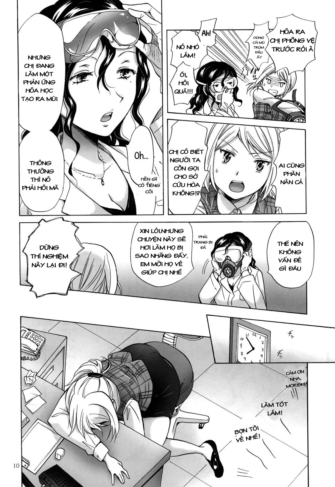 HentaiVN.net - Ảnh 10 - Tuyển tập Yuri Oneshot - Chap 62: Mad Scientist