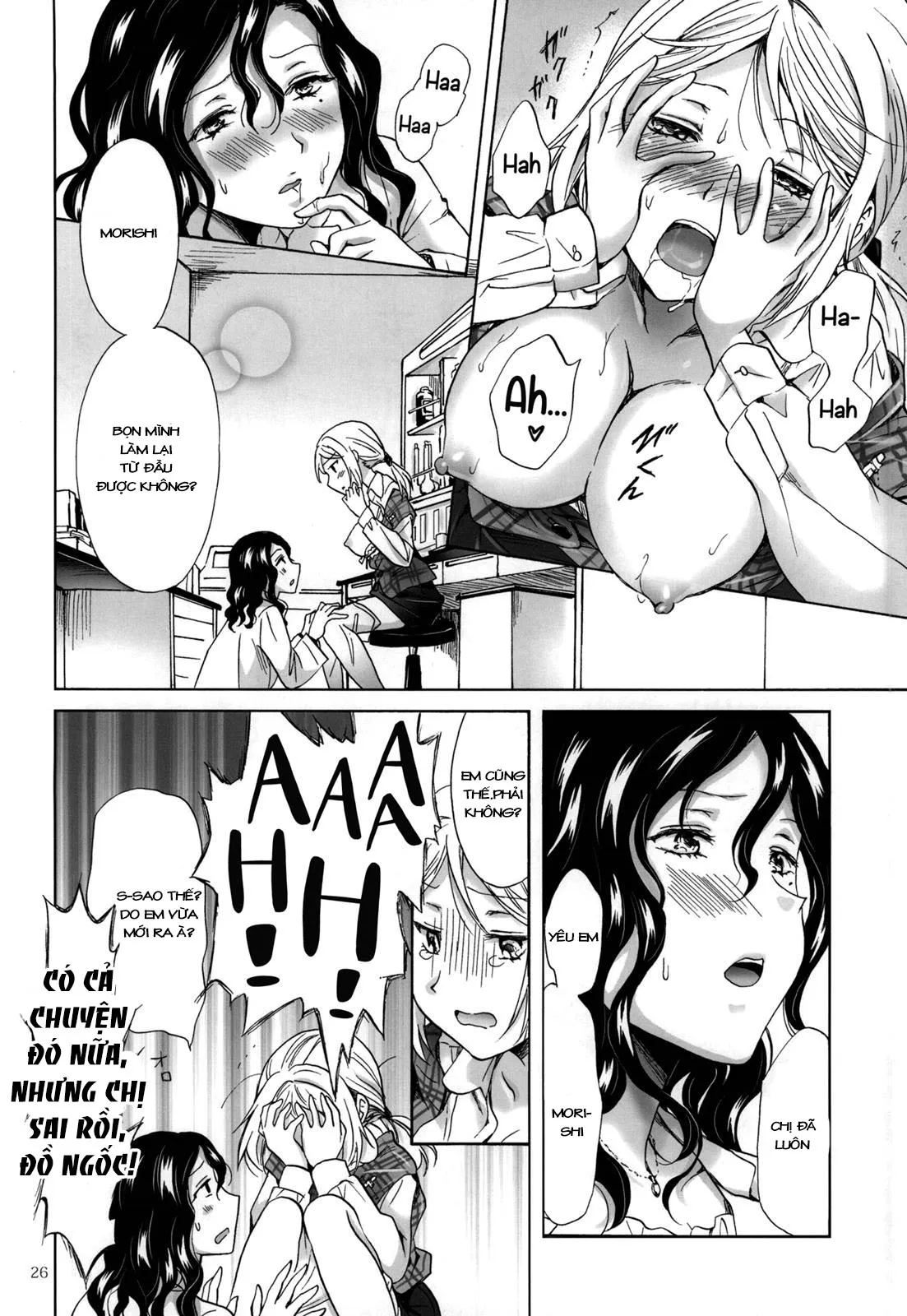 HentaiVN.net - Ảnh 26 - Tuyển tập Yuri Oneshot - Chap 62: Mad Scientist