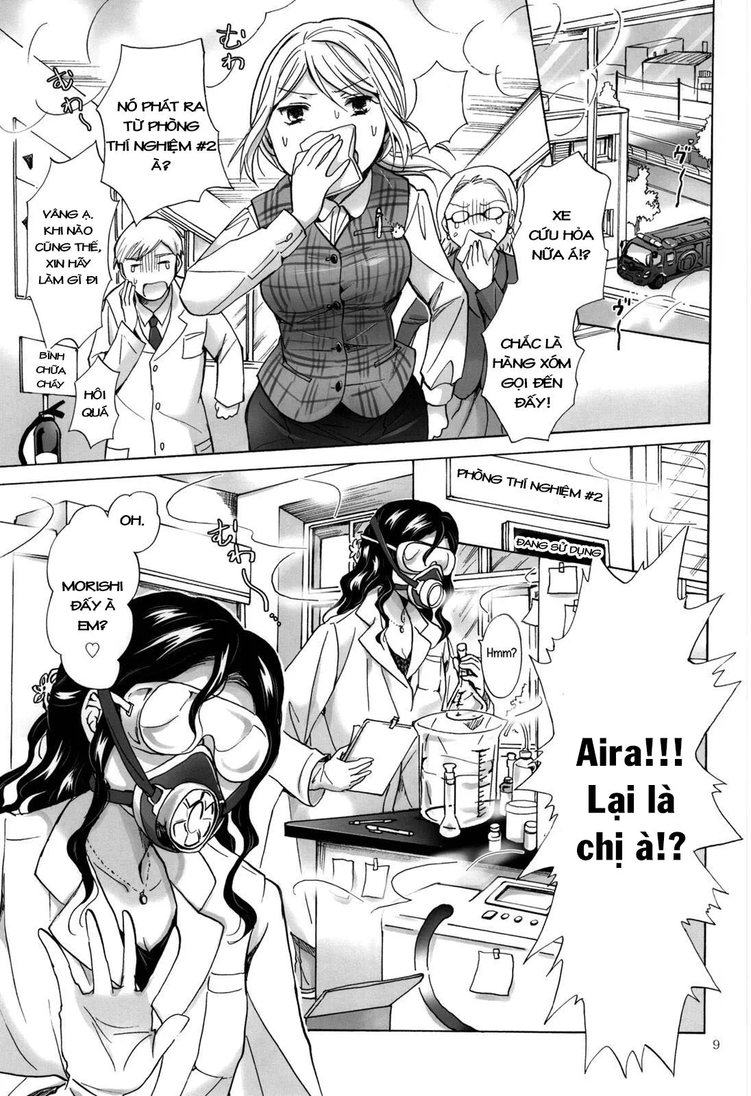 HentaiVN.net - Ảnh 9 - Tuyển tập Yuri Oneshot - Chap 62: Mad Scientist
