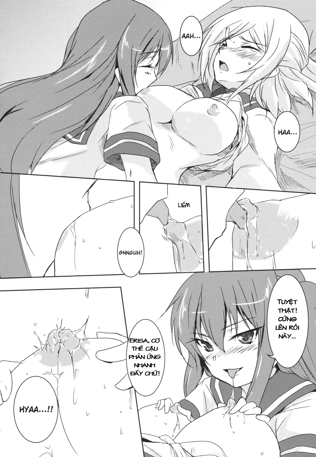 HentaiVN.net - Ảnh 10 - Tuyển tập Yuri Oneshot - Chap 65: Listen To Your Voice Your Heart