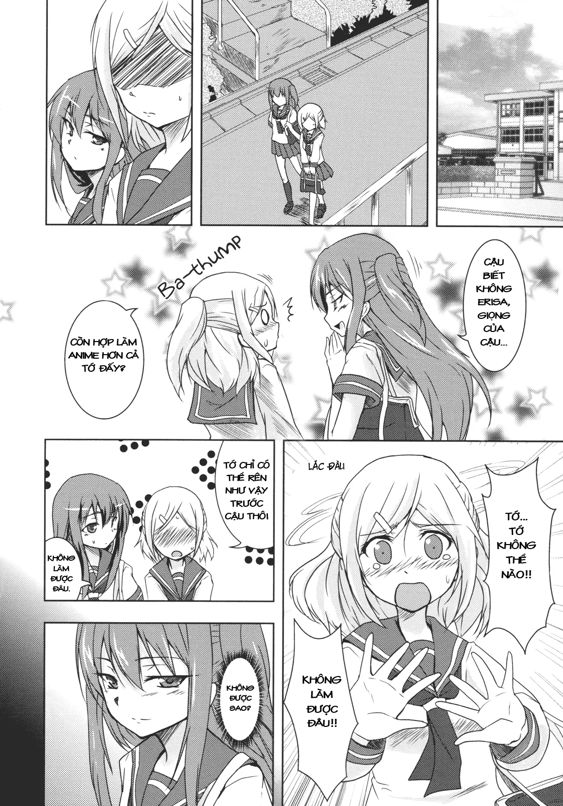 HentaiVN.net - Ảnh 18 - Tuyển tập Yuri Oneshot - Chap 65: Listen To Your Voice Your Heart