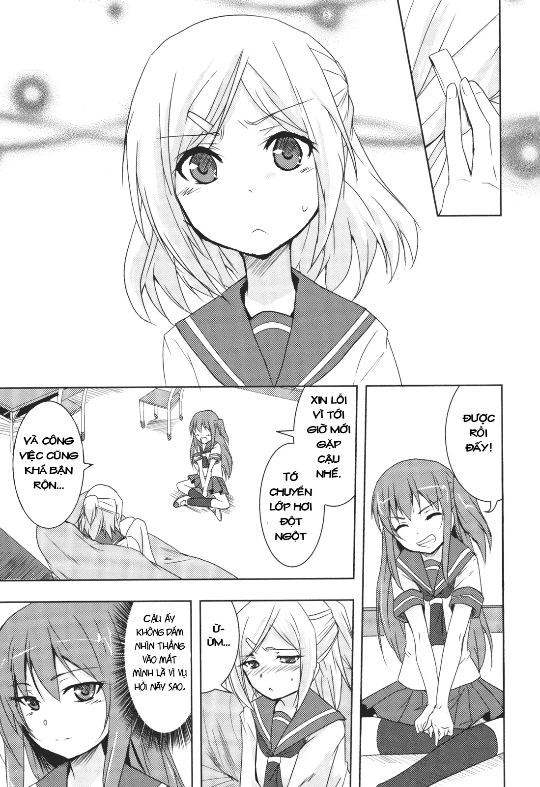 HentaiVN.net - Ảnh 5 - Tuyển tập Yuri Oneshot - Chap 65: Listen To Your Voice Your Heart