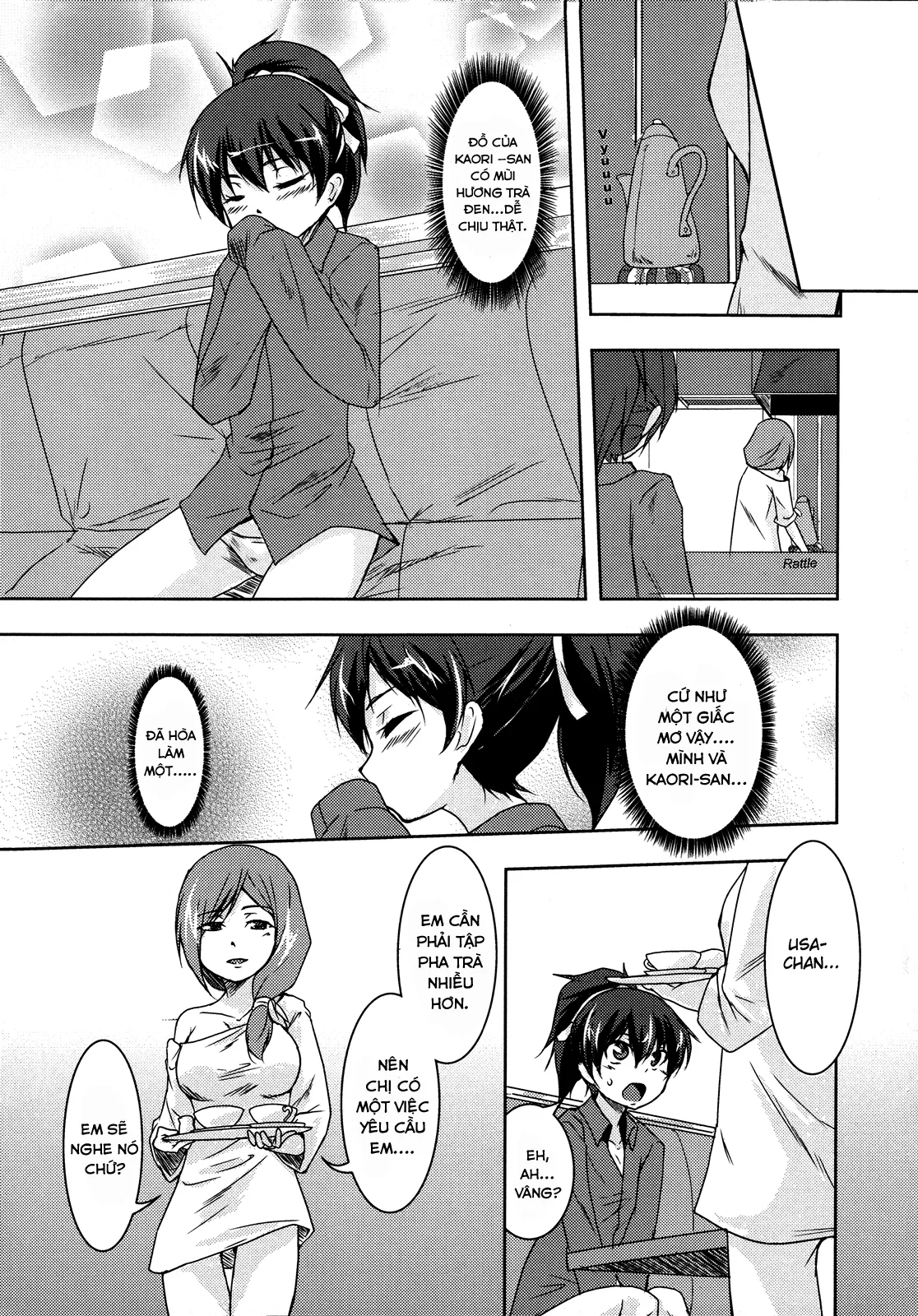 HentaiVN.net - Ảnh 18 - Tuyển tập Yuri Oneshot - Chap 67: Teach Tea Songs