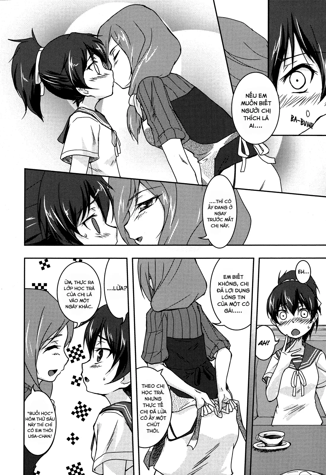 HentaiVN.net - Ảnh 5 - Tuyển tập Yuri Oneshot - Chap 67: Teach Tea Songs