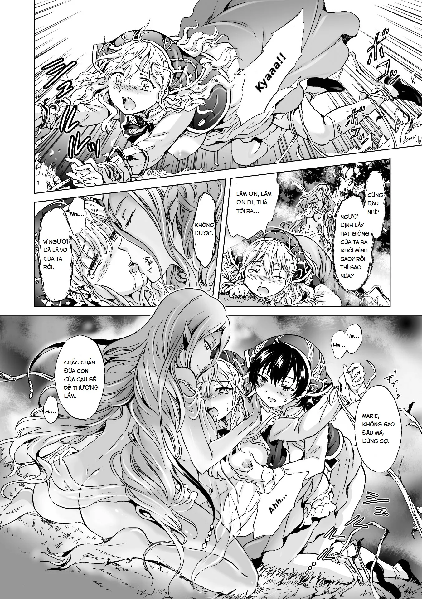 HentaiVN.net - Ảnh 10 - Tuyển tập Yuri Oneshot - Chap 70: The Dryads Brides