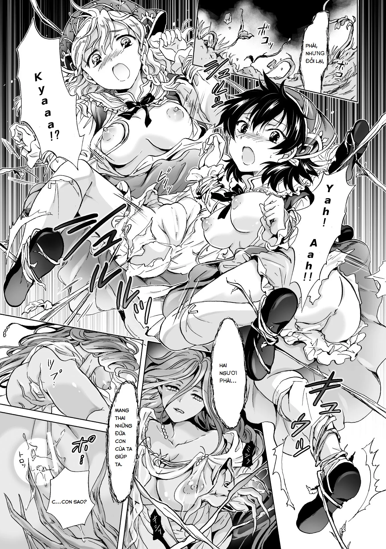 HentaiVN.net - Ảnh 5 - Tuyển tập Yuri Oneshot - Chap 70: The Dryads Brides