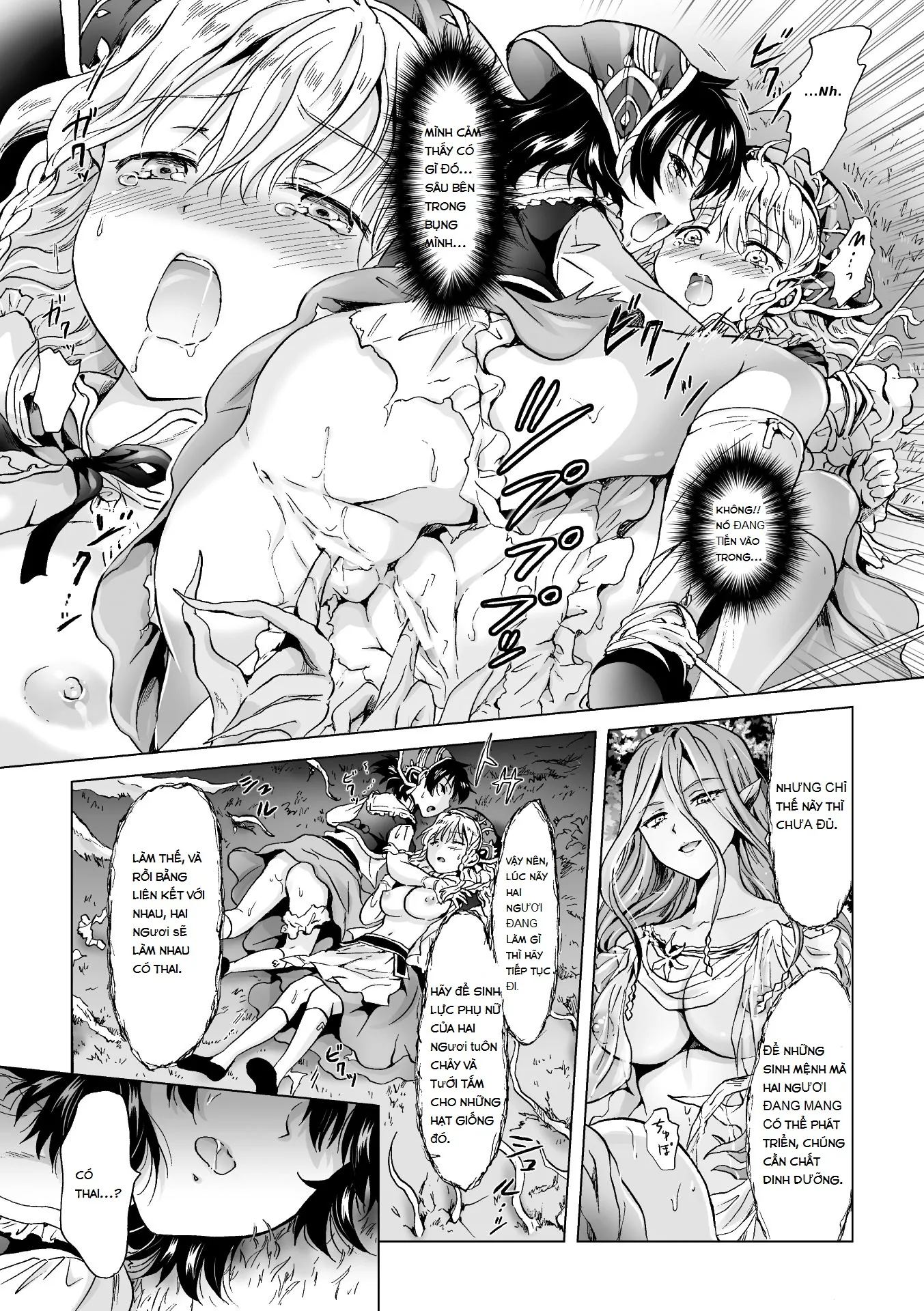 HentaiVN.net - Ảnh 7 - Tuyển tập Yuri Oneshot - Chap 70: The Dryads Brides