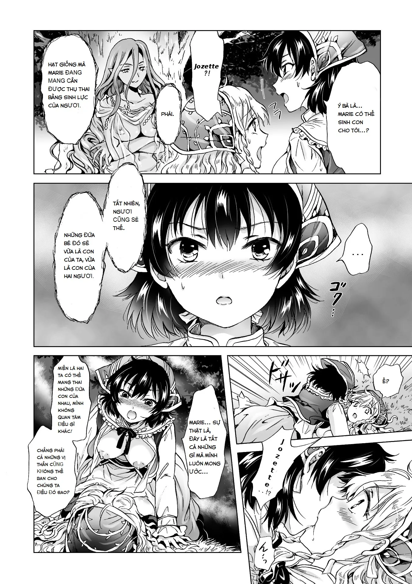 HentaiVN.net - Ảnh 8 - Tuyển tập Yuri Oneshot - Chap 70: The Dryads Brides
