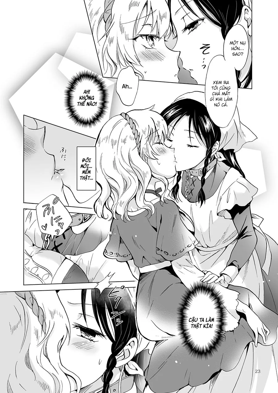 HentaiVN.net - Ảnh 22 - Tuyển tập Yuri Oneshot - Chap 72: Hime-Sama To Dorei-Chan