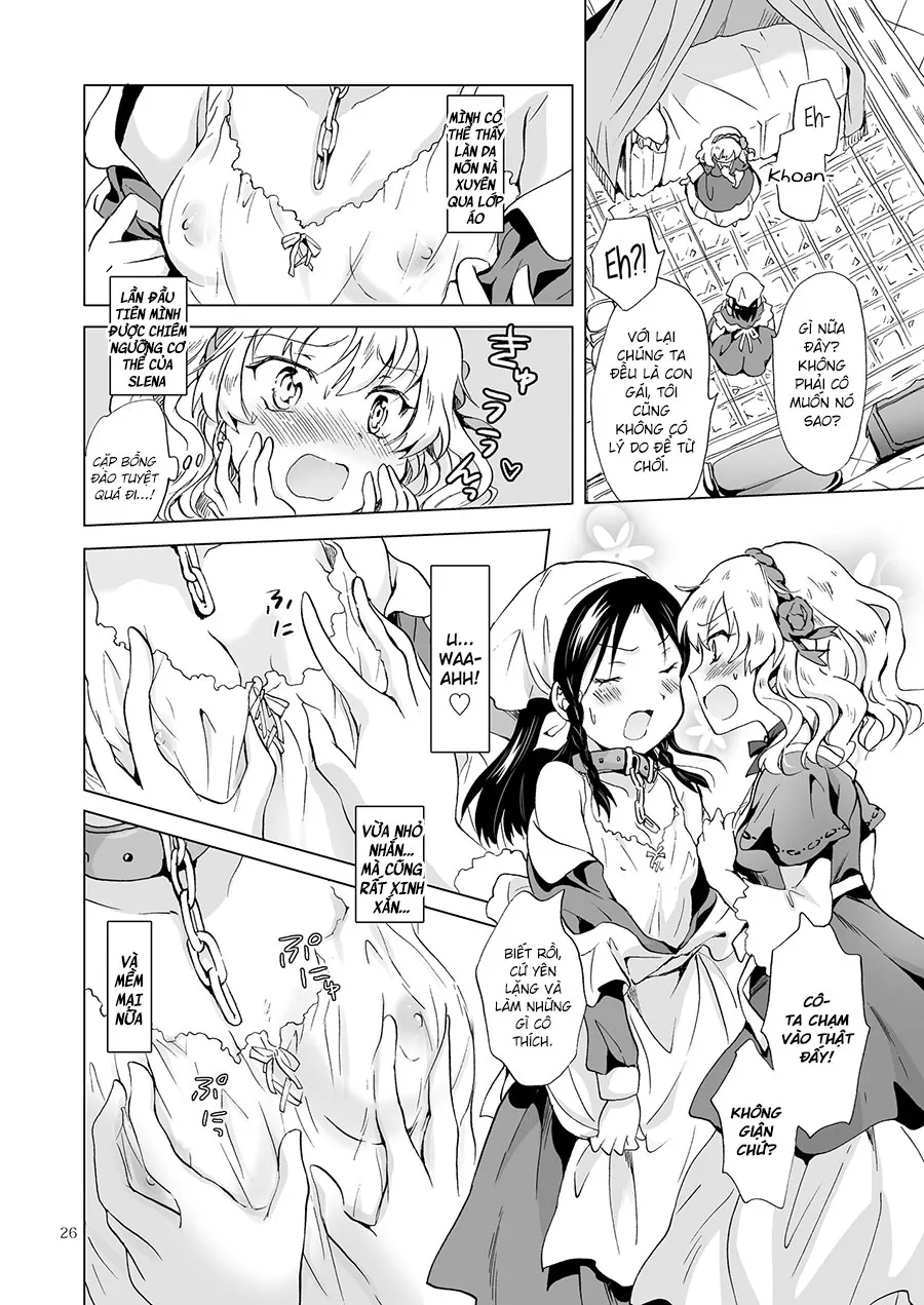 HentaiVN.net - Ảnh 25 - Tuyển tập Yuri Oneshot - Chap 72: Hime-Sama To Dorei-Chan
