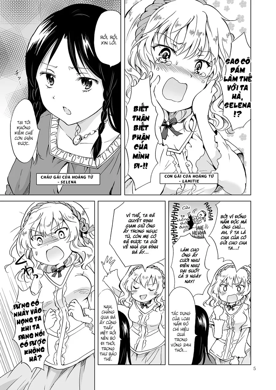 HentaiVN.net - Ảnh 4 - Tuyển tập Yuri Oneshot - Chap 72: Hime-Sama To Dorei-Chan