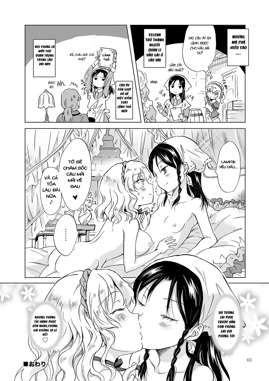 HentaiVN.net - Ảnh 64 - Tuyển tập Yuri Oneshot - Chap 72: Hime-Sama To Dorei-Chan