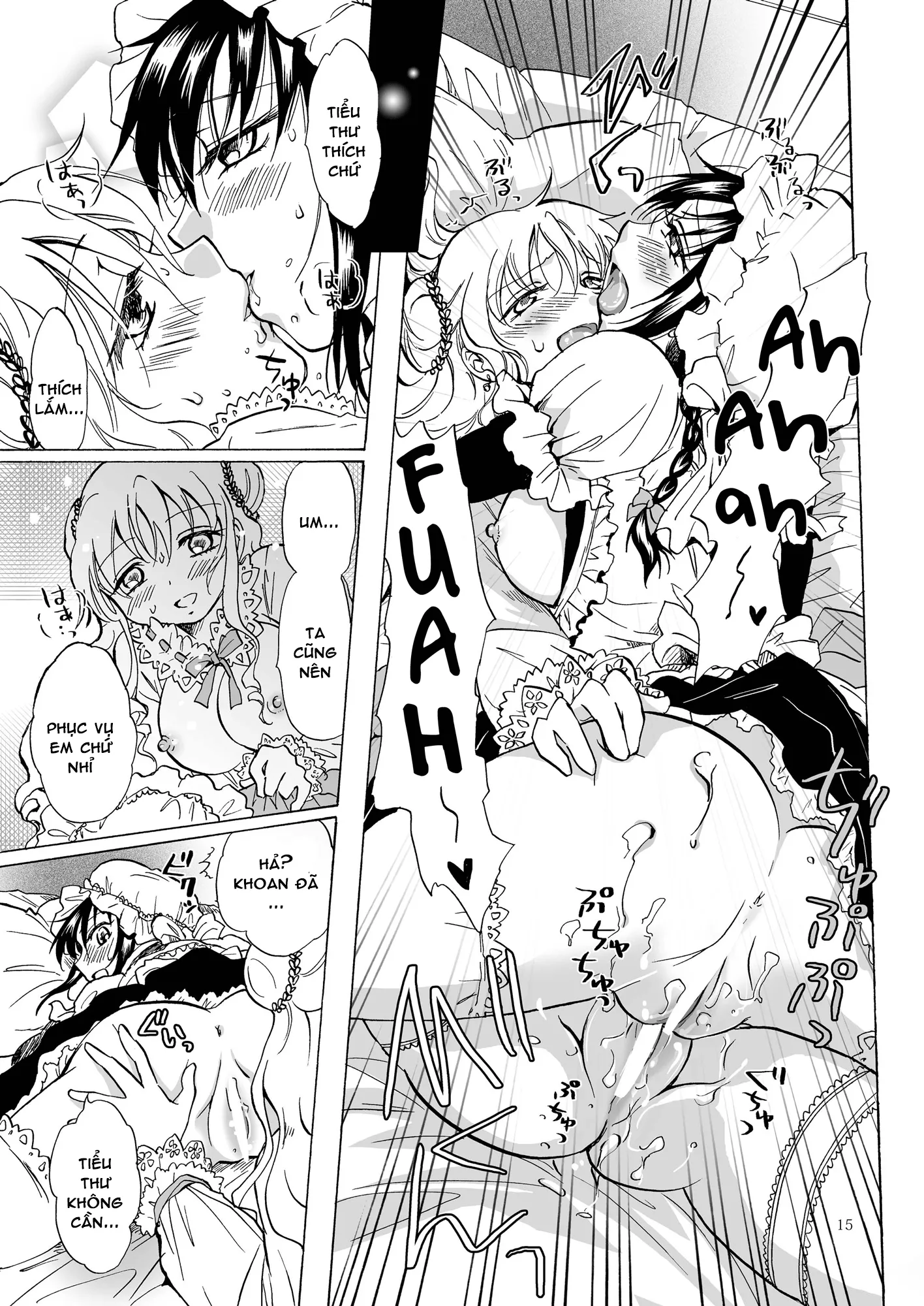 HentaiVN.net - Ảnh 14 - Tuyển tập Yuri Oneshot - Chap 74: Mistreet Maid