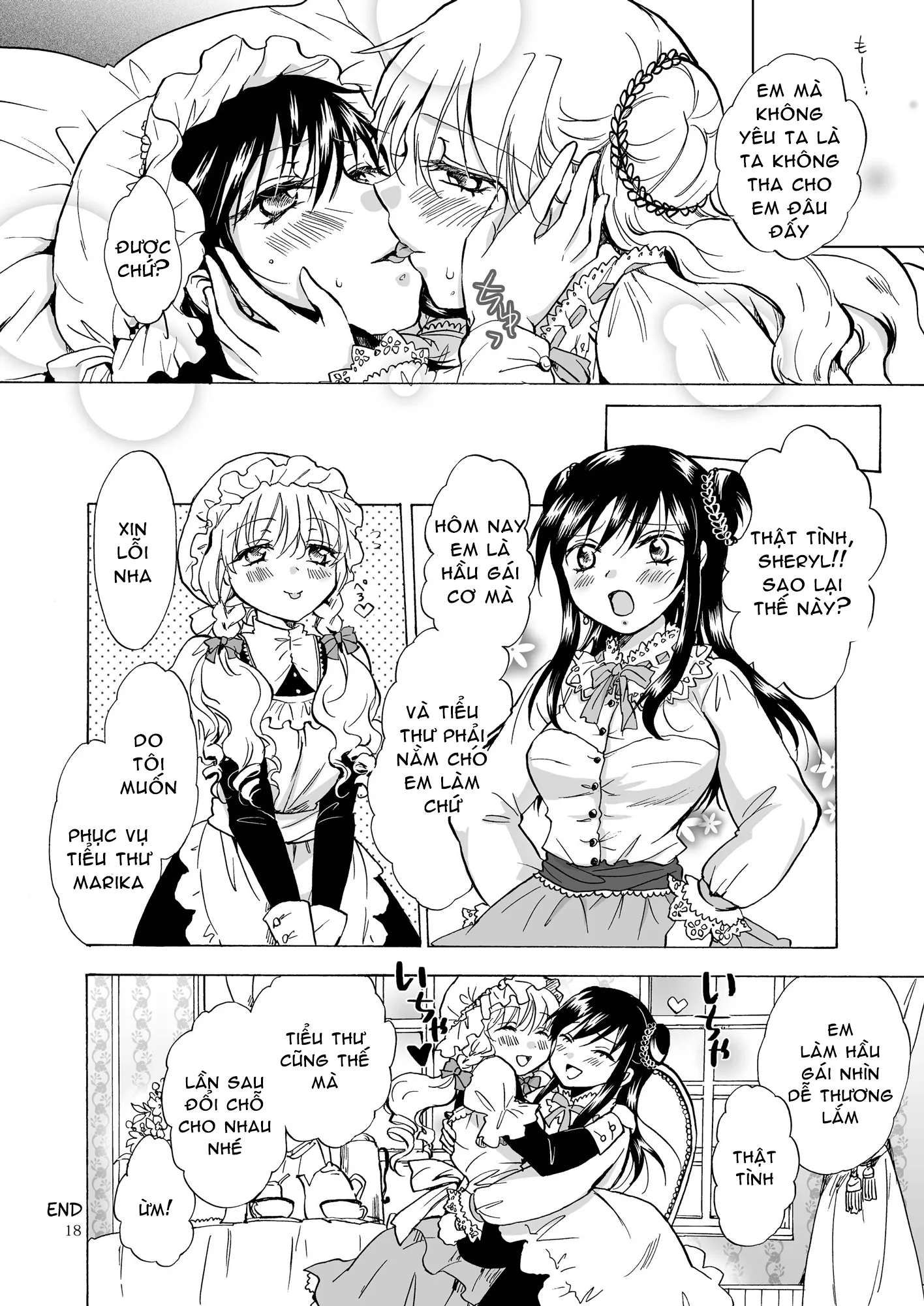 HentaiVN.net - Ảnh 17 - Tuyển tập Yuri Oneshot - Chap 74: Mistreet Maid
