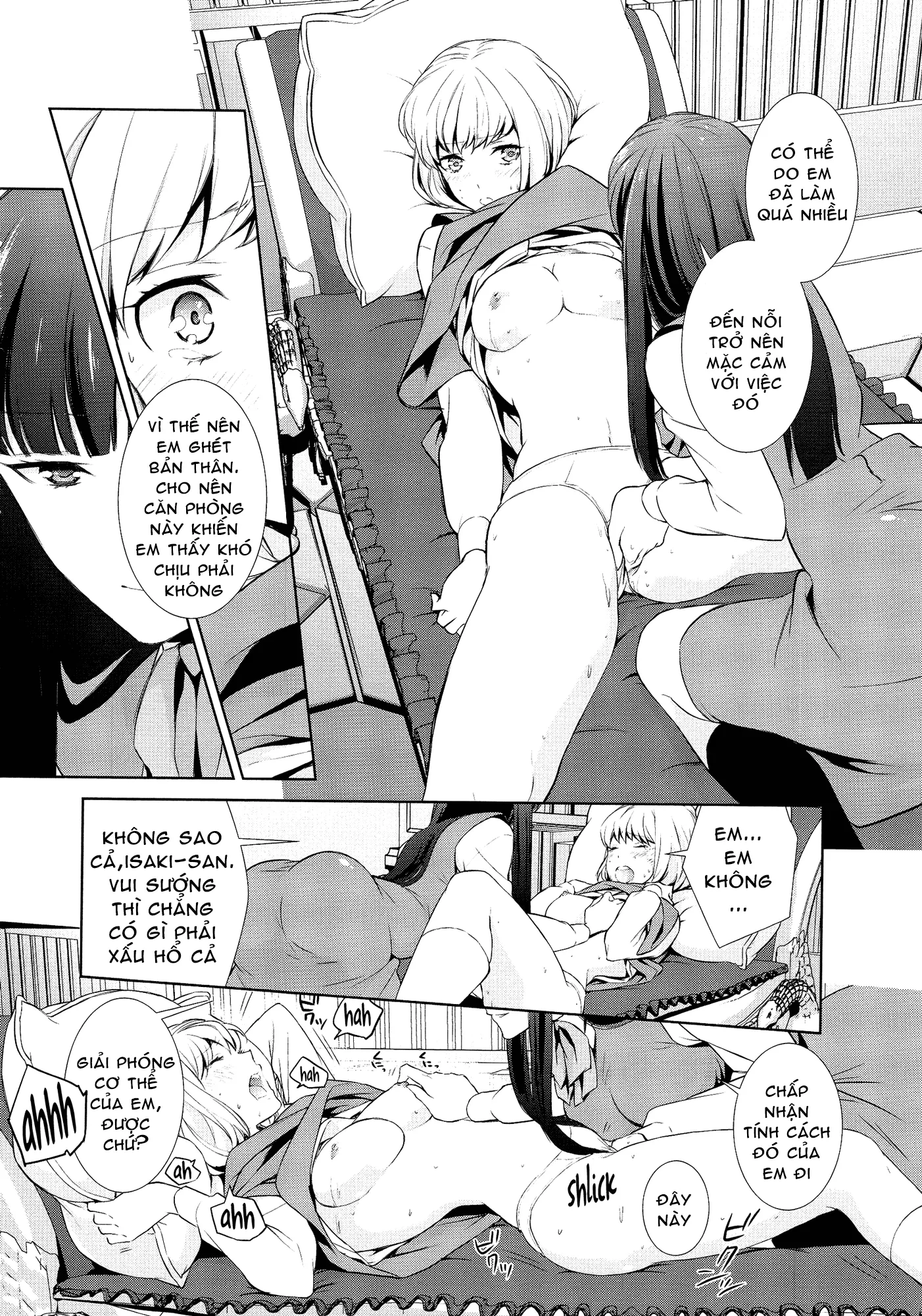 HentaiVN.net - Ảnh 14 - Tuyển tập Yuri Oneshot - Chap 75: Secret Honey...s Absolute Territory