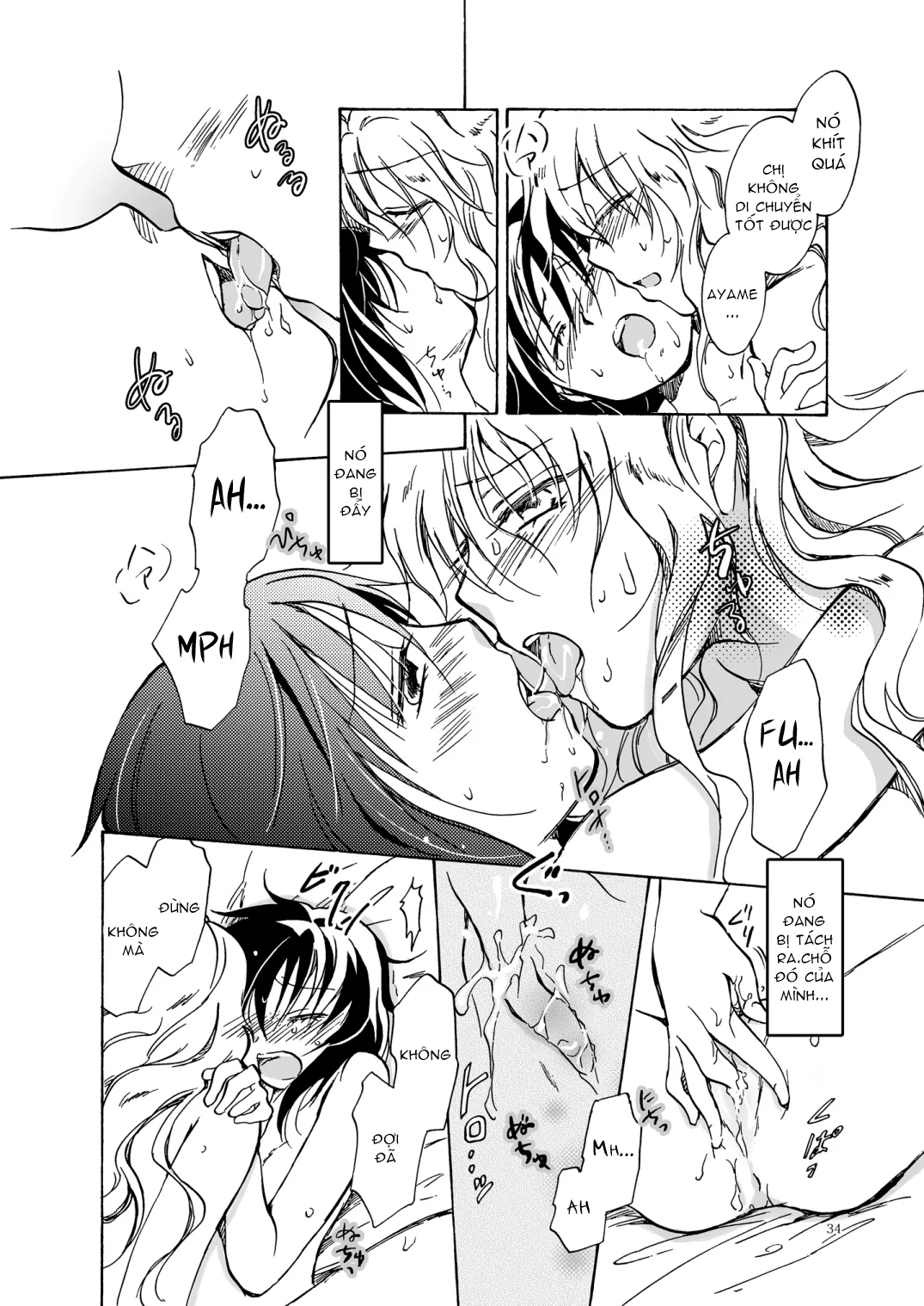 HentaiVN.net - Ảnh 33 - Tuyển tập Yuri Oneshot - Chap 76: Crimson Fantasy
