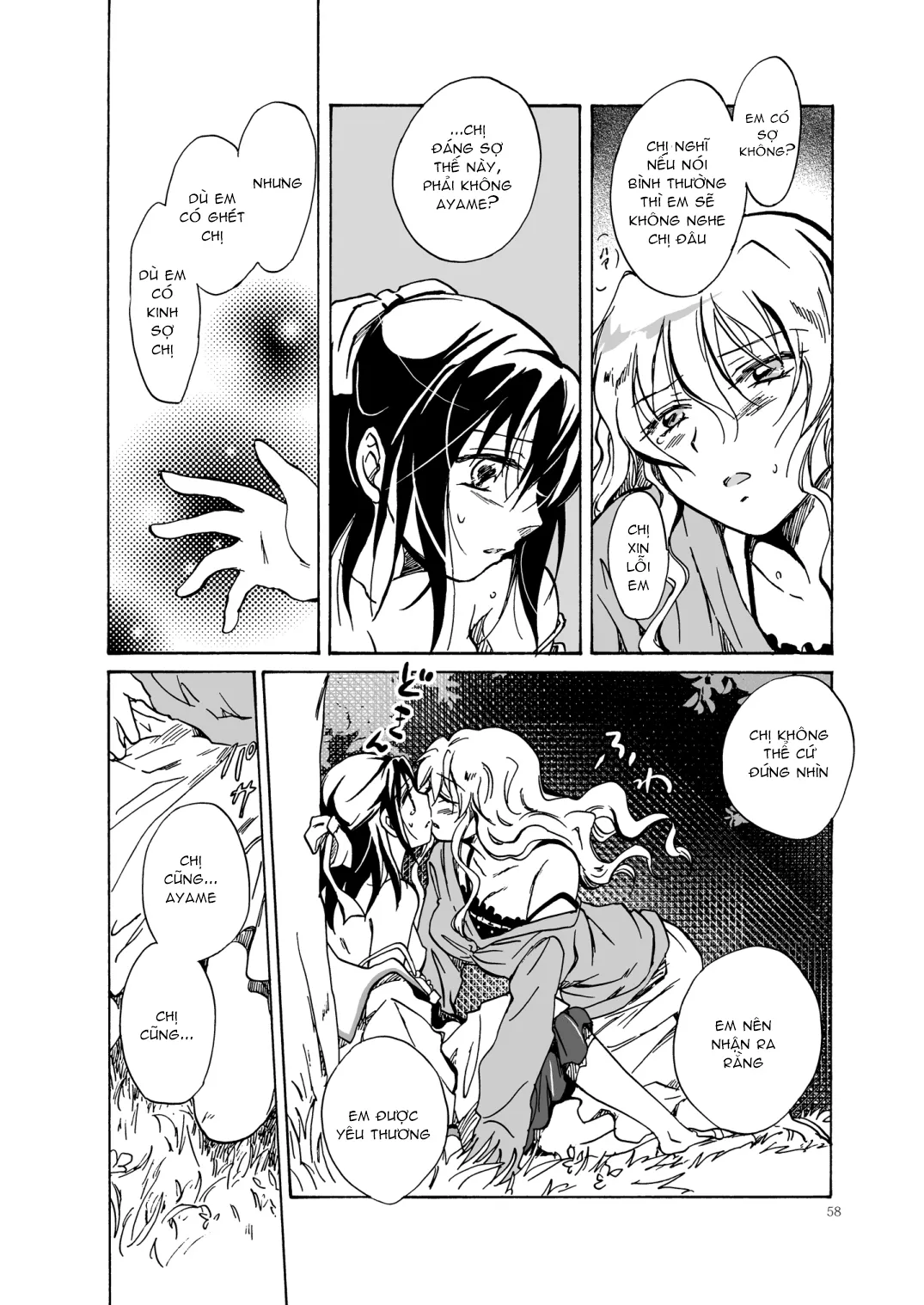 HentaiVN.net - Ảnh 58 - Tuyển tập Yuri Oneshot - Chap 76: Crimson Fantasy