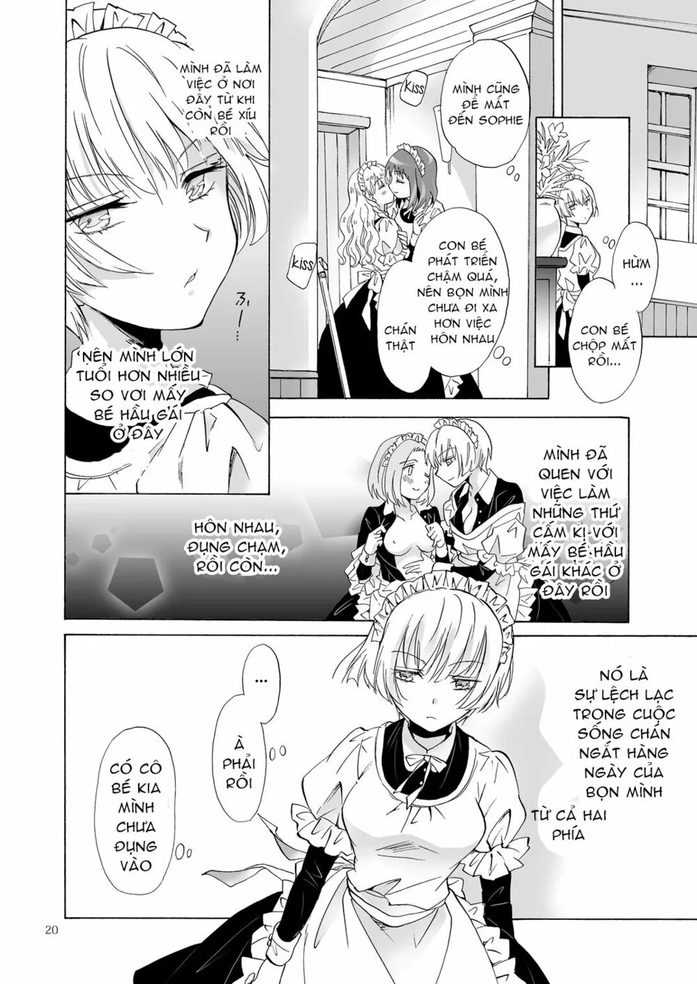 HentaiVN.net - Ảnh 19 - Tuyển tập Yuri Oneshot - Chap 77: The Little Maids Secret