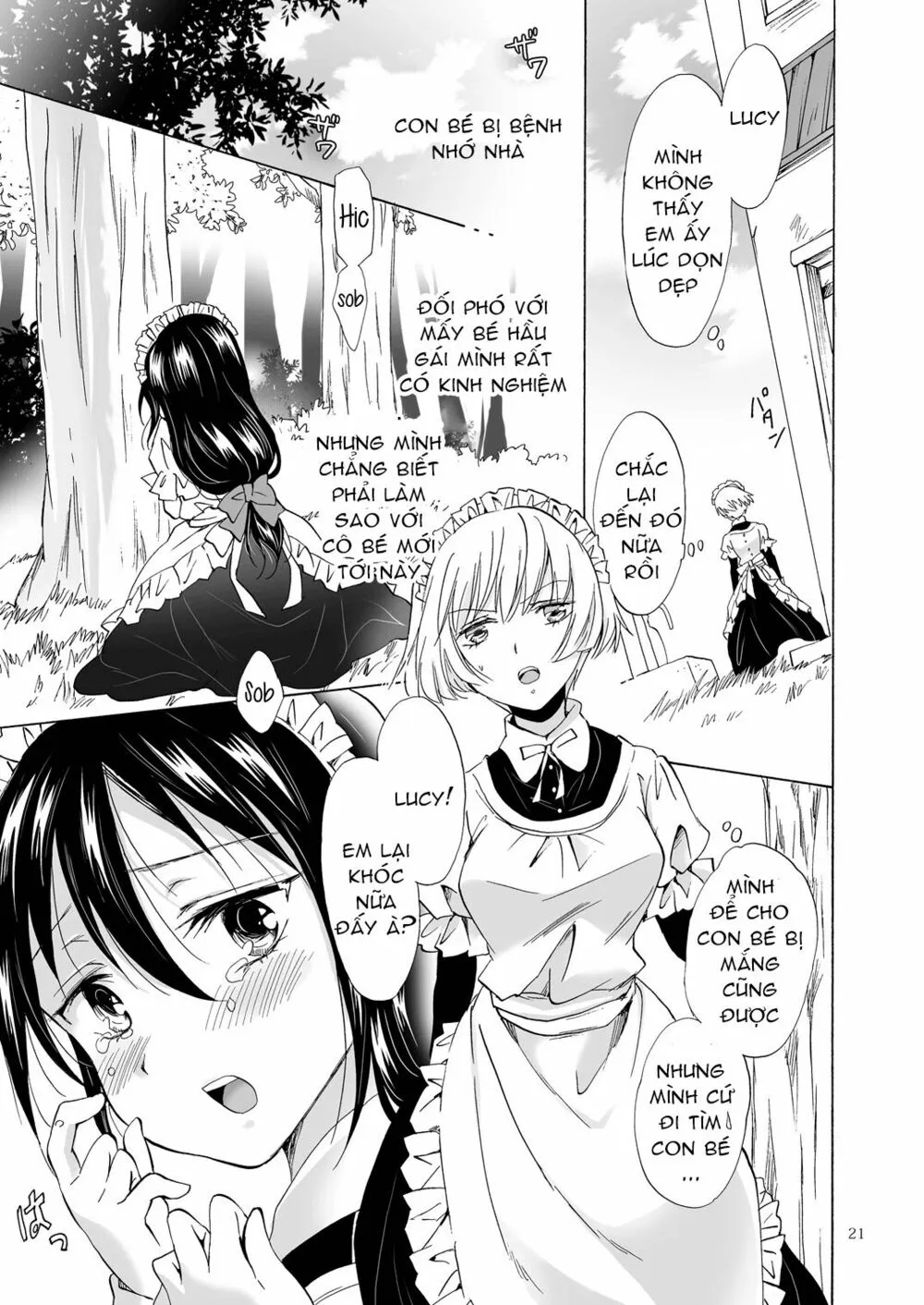 HentaiVN.net - Ảnh 20 - Tuyển tập Yuri Oneshot - Chap 77: The Little Maids Secret